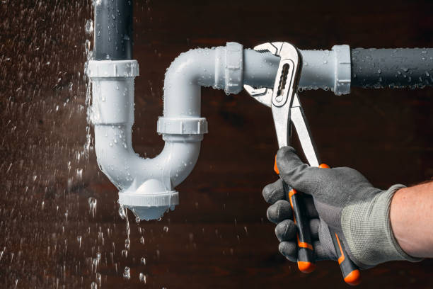 Professional Pipe Repair technician working in Cameron, NY